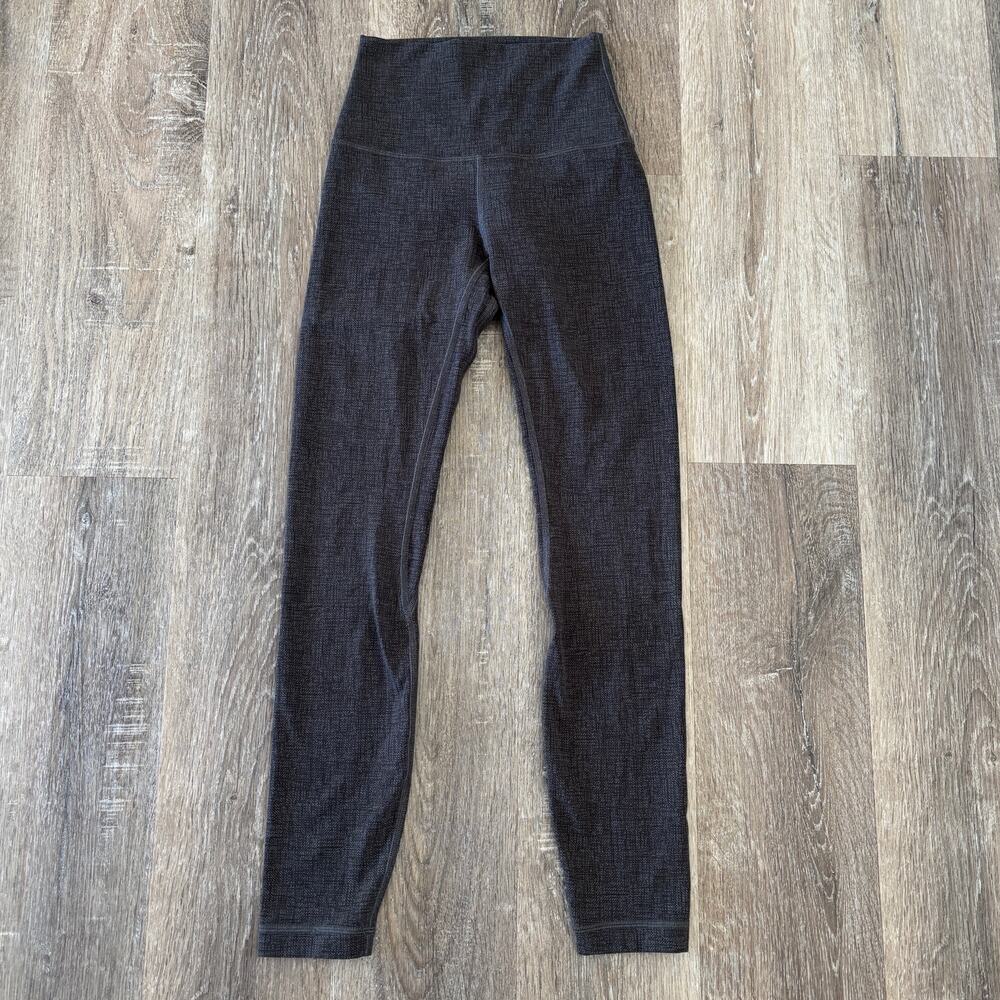 Lululemon Align High-Rise Pant 25" Heather Grey Size: 2 - Picture 2 of 6